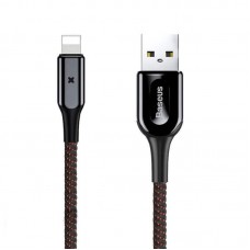 Baseus X-type Light Cable For Lightning 2.4A 1M Black
