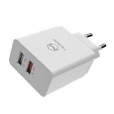 Mcdodo QC3.0 + 1A, dual USB ports charger (EU plug)