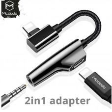 Mcdodo Milin Series Lightning to Lightning and DC3.5mm cable
